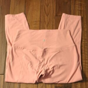 Lululemon Athletica  Pink High Rise Align Leggings Size 10